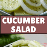 Cucumbers and Onions in Vinegar Recipe