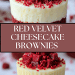 Red Velvet Cheesecake Brownies Recipe