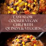 Easy Vegan Chili Recipe (Slow Cooker) Recipe