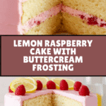 Lemon Raspberry Cake Recipe