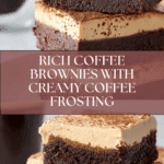 Frosted Coffee Brownies Recipe