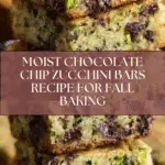Chocolate Chip Zucchini Bars Recipe