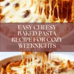 Simple Cheesy Baked Pasta Recipe