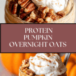 High Protein Pumpkin Overnight Oats Recipe