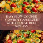Easy Slow Cooker Cowboy Casserole Recipe
