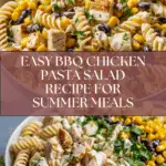 BBQ Chicken Pasta Salad Recipe