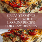 Loaded Veggie White Lasagna Recipe