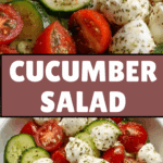 Cucumber Mozzarella Salad Recipe