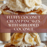 Sweet Coconut Cream Pancakes Recipe