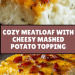 Meatloaf with Mashed Potatoes and Cheese Recipe