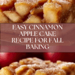 Easy Cinnamon Apple Cake for a Quick Treat Recipe