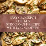 Crockpot Chicken Stroganoff Recipe