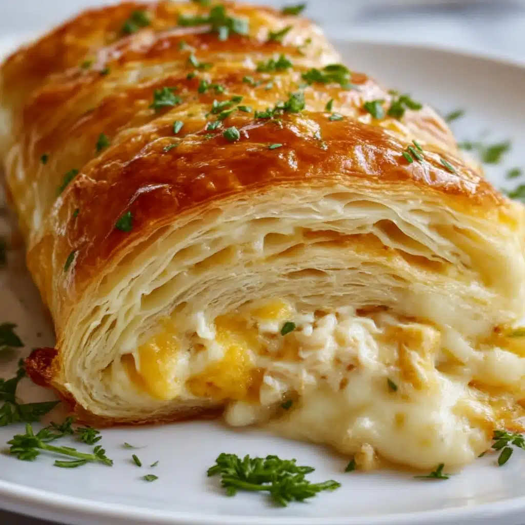 Cheesy Chicken Crescent Rolls Recipe - Recipe Image
