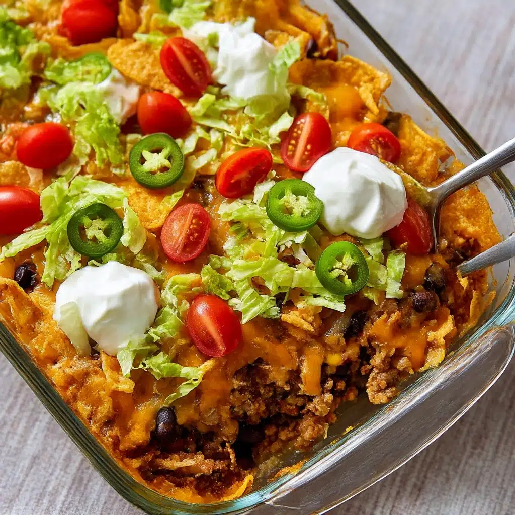 Walking Taco Casserole Recipe - Recipe Image