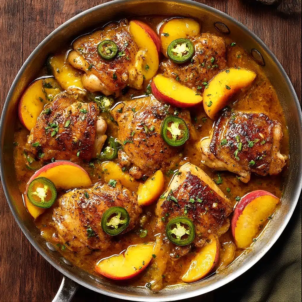 Jalapeno Peach Chicken Recipe
