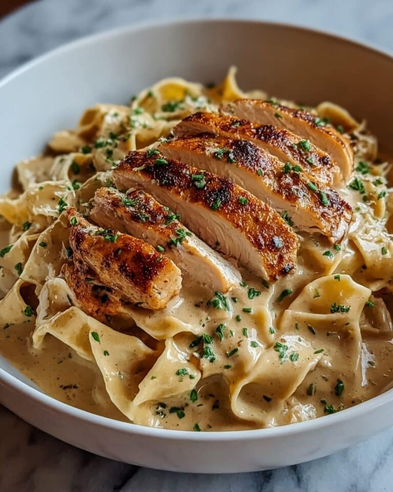 Classic Chicken with Buttered Noodles Recipe
