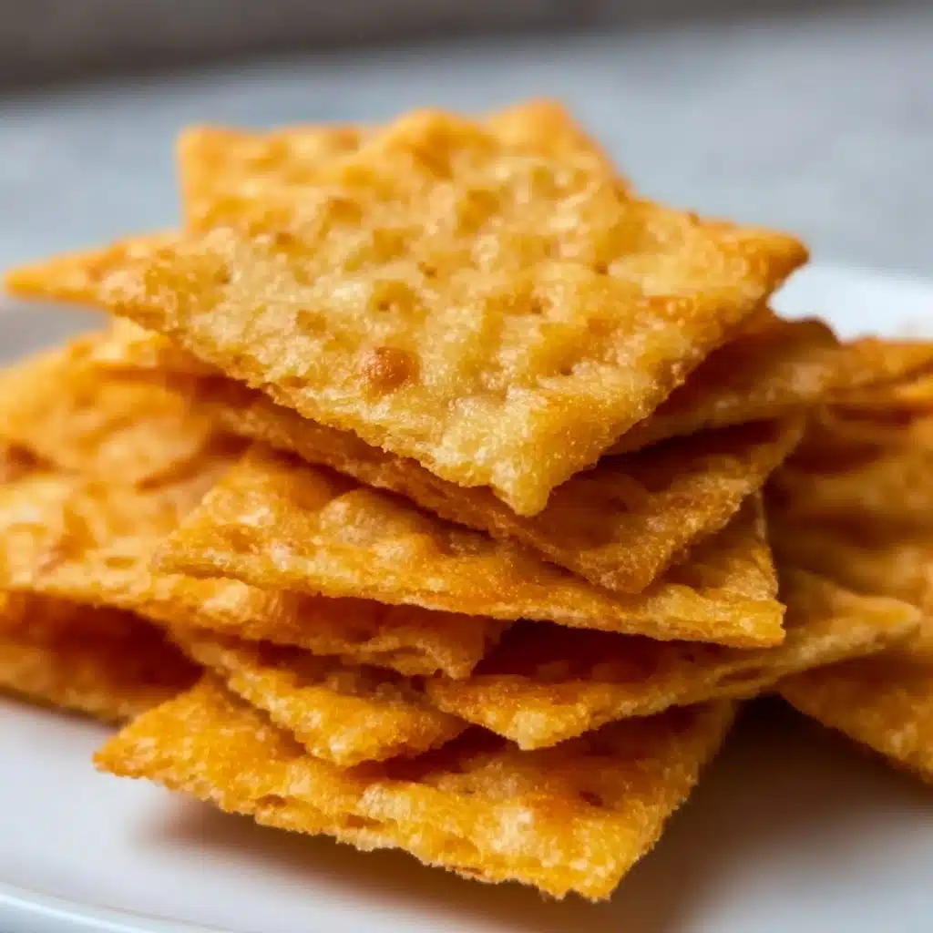 Rice Krispie Cheddar Crackers Recipe - Recipe Image