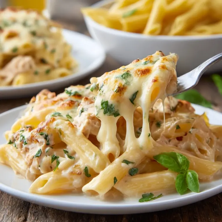 Cheesy Chicken Pasta Recipe Recipe
