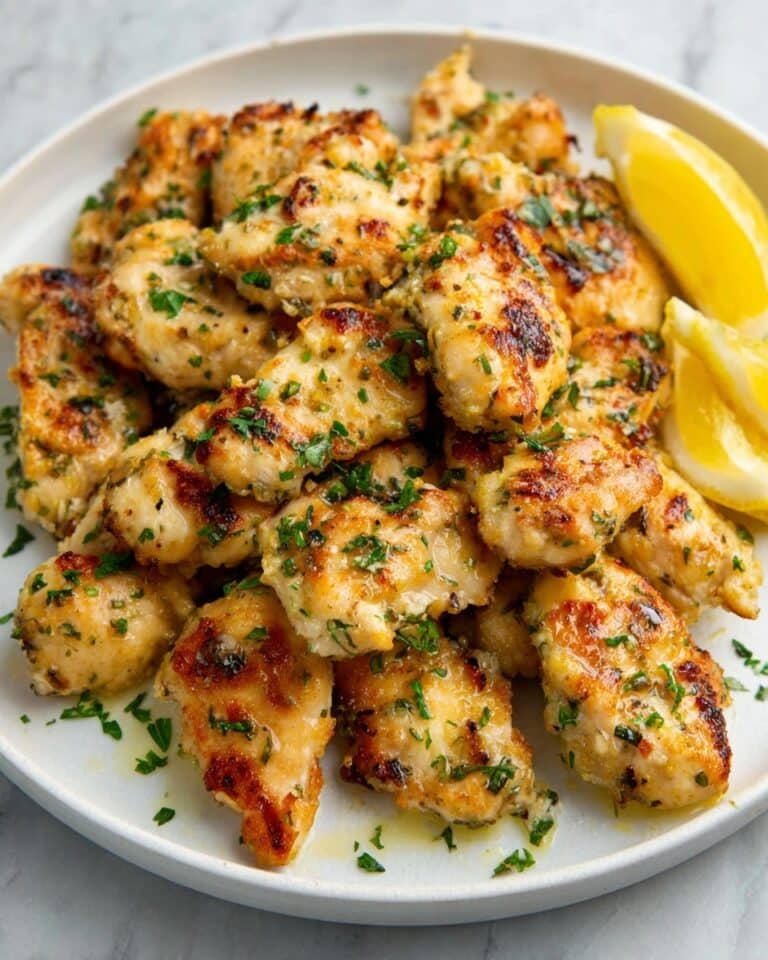 Garlic Herbed Chicken Bites Recipe