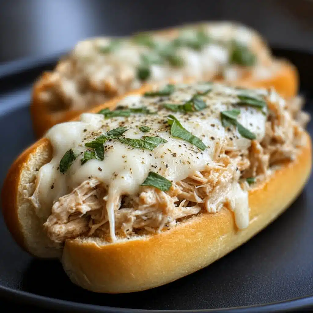 Chicken Alfredo Sloppy Joes Recipe
