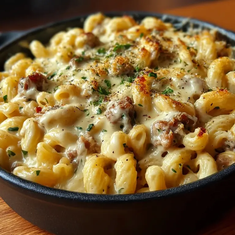 The Best Crockpot Garlic Parmesan Chicken Pasta Recipe