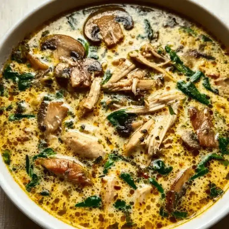Rotisserie Chicken Mushroom Soup Recipe