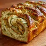 Swirled Garlic Herb And Cheese Bread Recipe