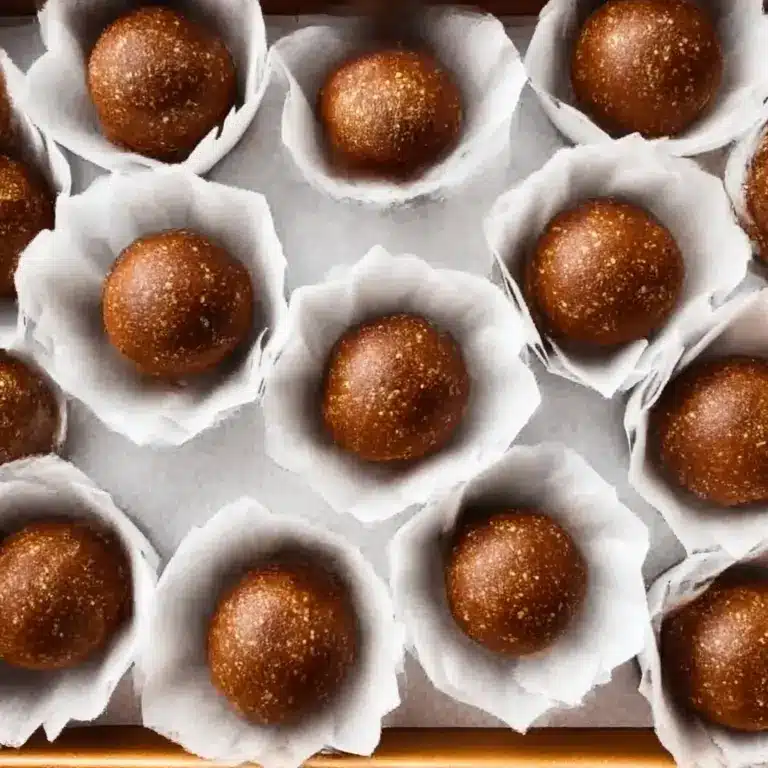 No Bake Cottage Cheese Brownie Batter Protein Bites Recipe