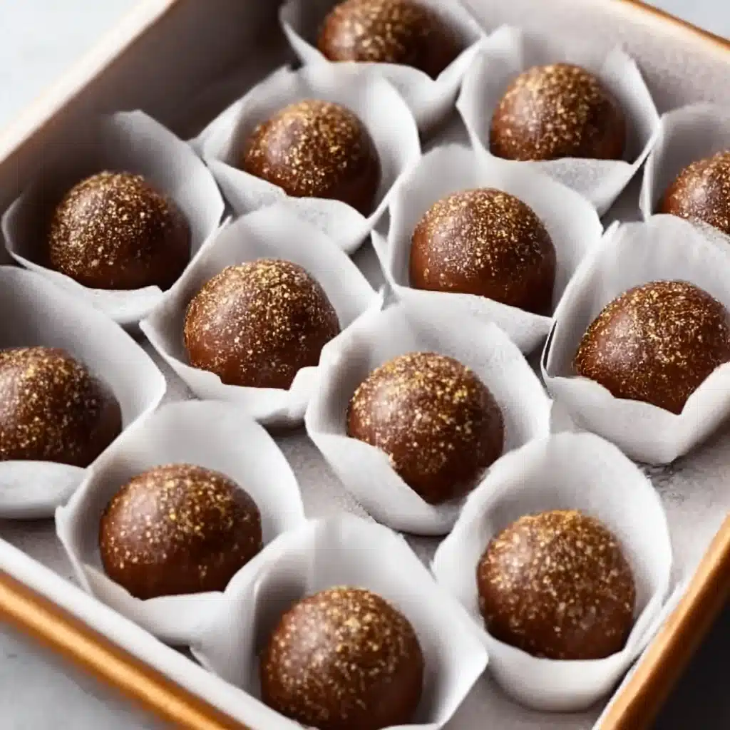 No Bake Cottage Cheese Brownie Batter Protein Bites Recipe - Recipe Image