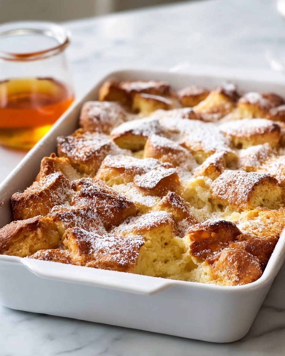 Traditional French Toast Casserole Recipe - Recipe Image