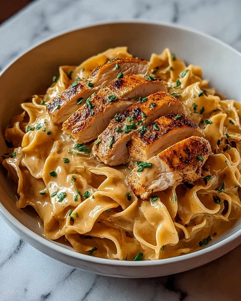 Classic Chicken with Buttered Noodles Recipe - Recipe Image