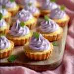 Mini Lemon Tart with Lilac Meringue Recipe