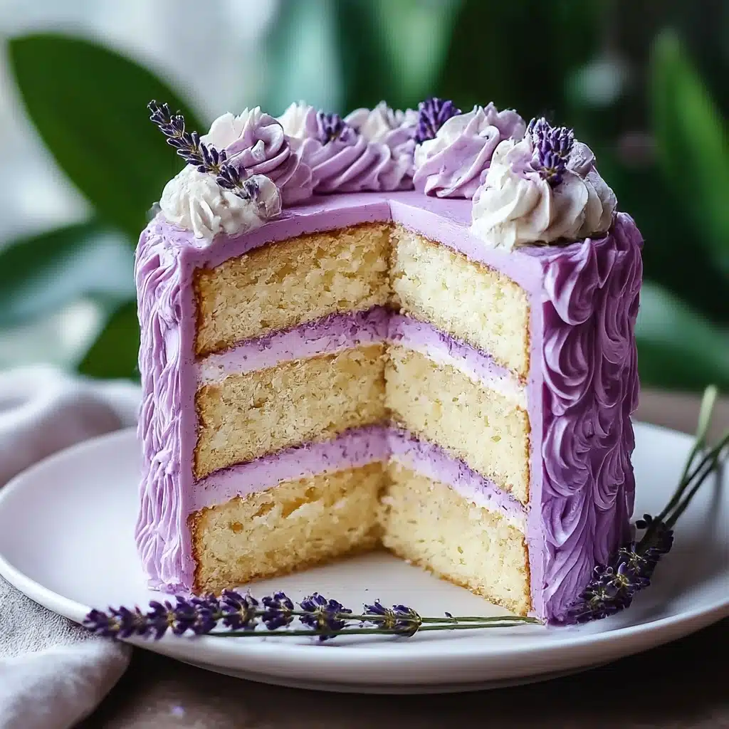 Lavender Cake Recipe - Recipe Image