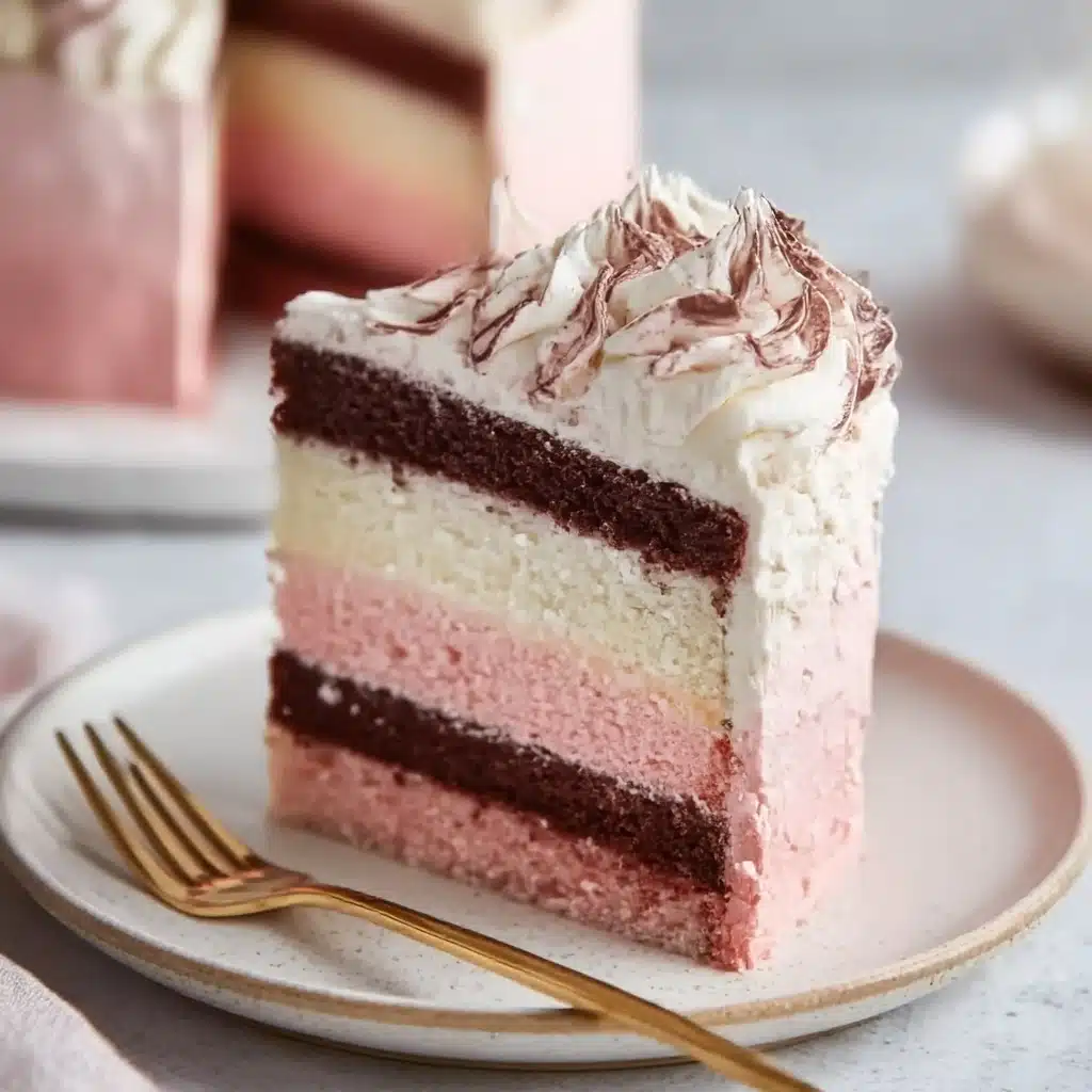 Neapolitan Cake Recipe - Recipe Image