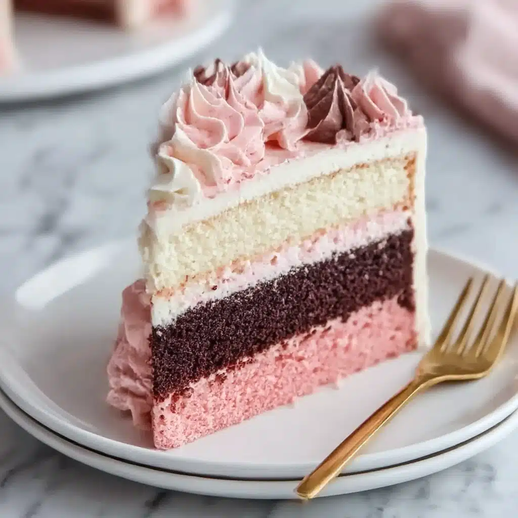 Neapolitan Cake Recipe - Recipe Image