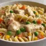 Quick Chicken Pot Pie Pasta Recipe