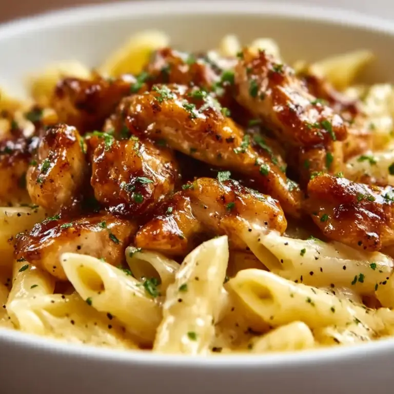 Honey Pepper Chicken Pasta Recipe
