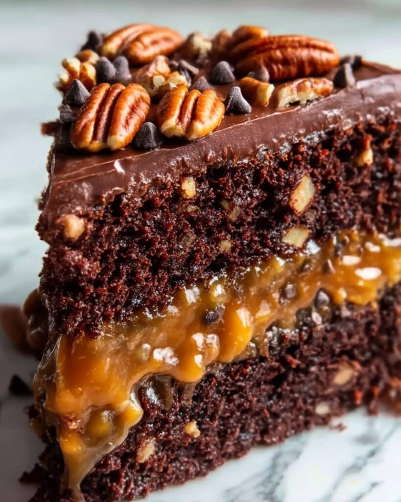 Turtle Caramel Cake Recipe