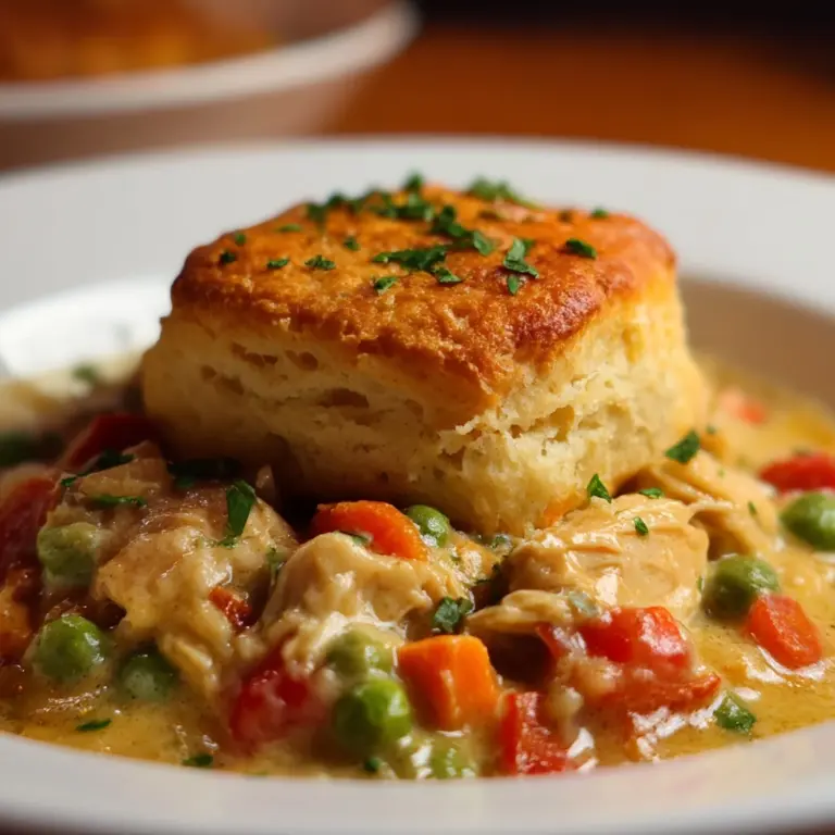red lobster biscuit chicken pot pie Recipe