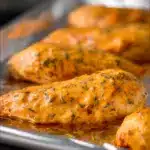 Healthy buffalo ranch baked chicken strips Recipe