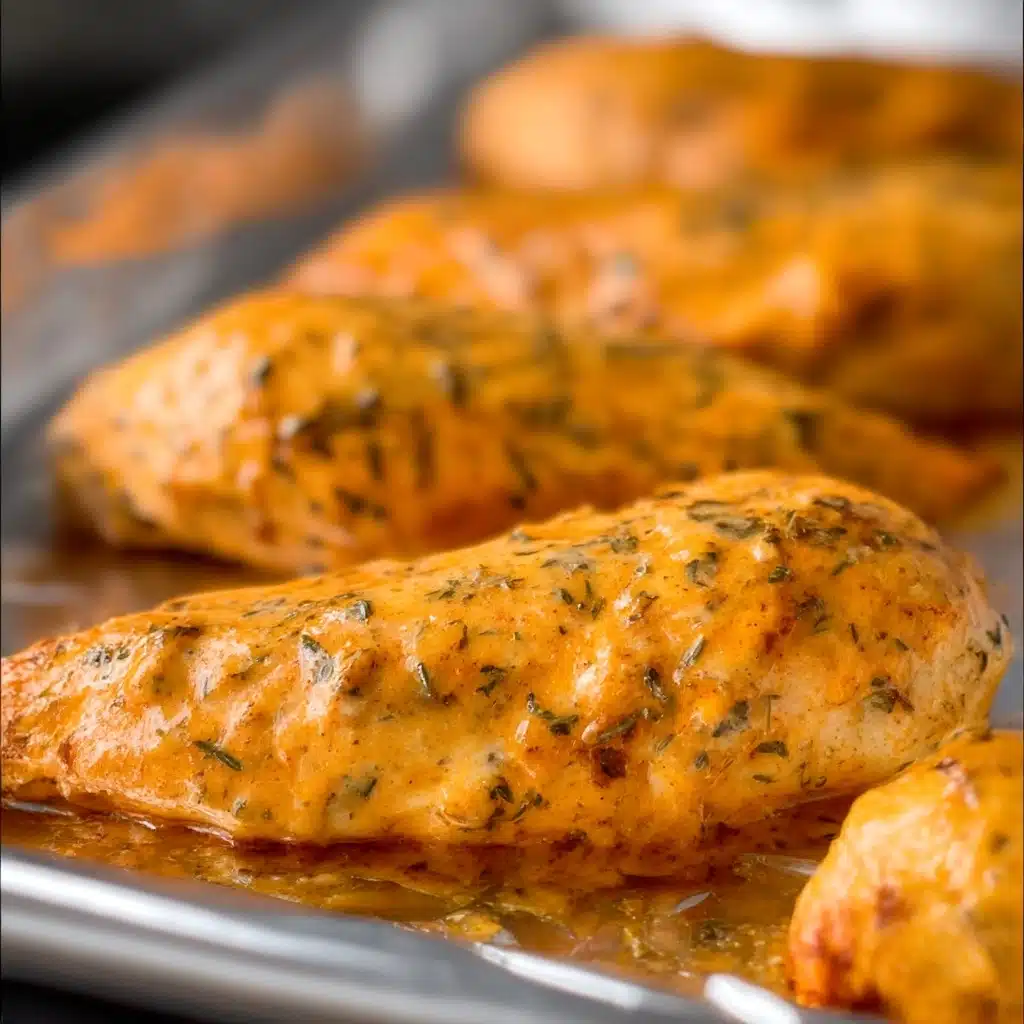 Healthy buffalo ranch baked chicken strips Recipe