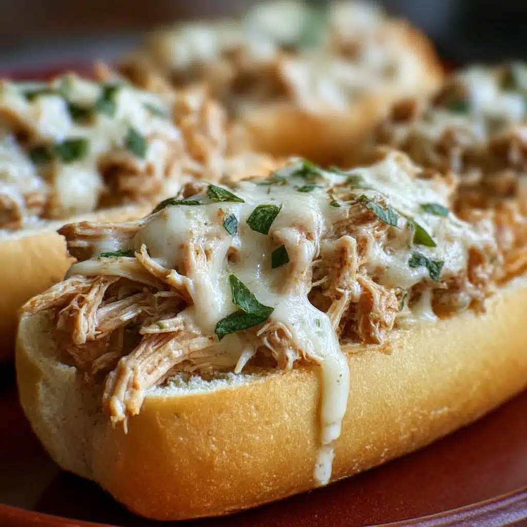 Chicken Alfredo Sloppy Joes Recipe - Recipe Image