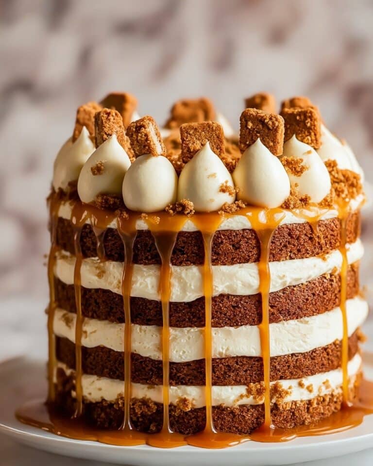 Butterscotch Crunch Cake Recipe