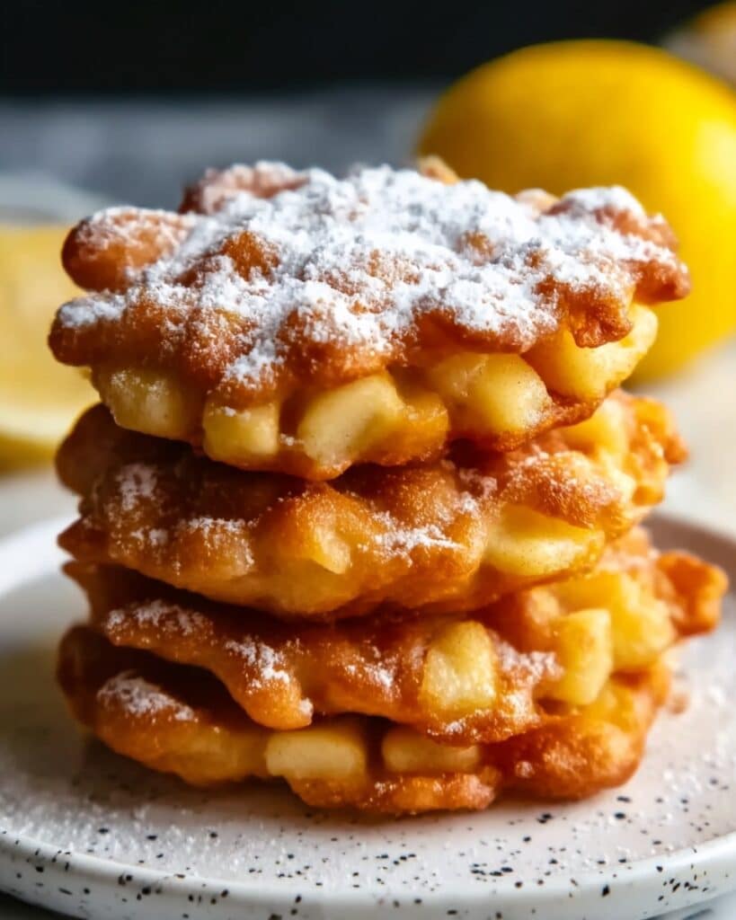 Air Fryer Apple Fritters Recipe