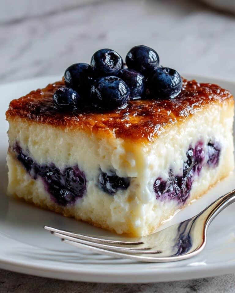 Blueberry Cottage Cheese Breakfast Bake Recipe