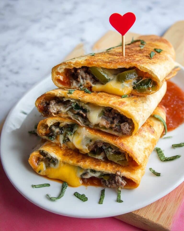 Cheesesteak Stromboli Recipe