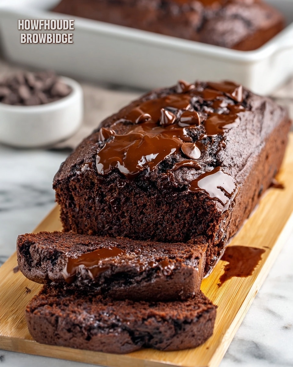 Hot Fudge Brownie Bread Recipe