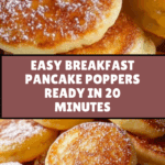Breakfast Pancake Poppers Recipe