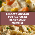 Quick Chicken Pot Pie Pasta Recipe