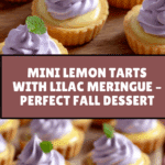 Mini Lemon Tart with Lilac Meringue Recipe